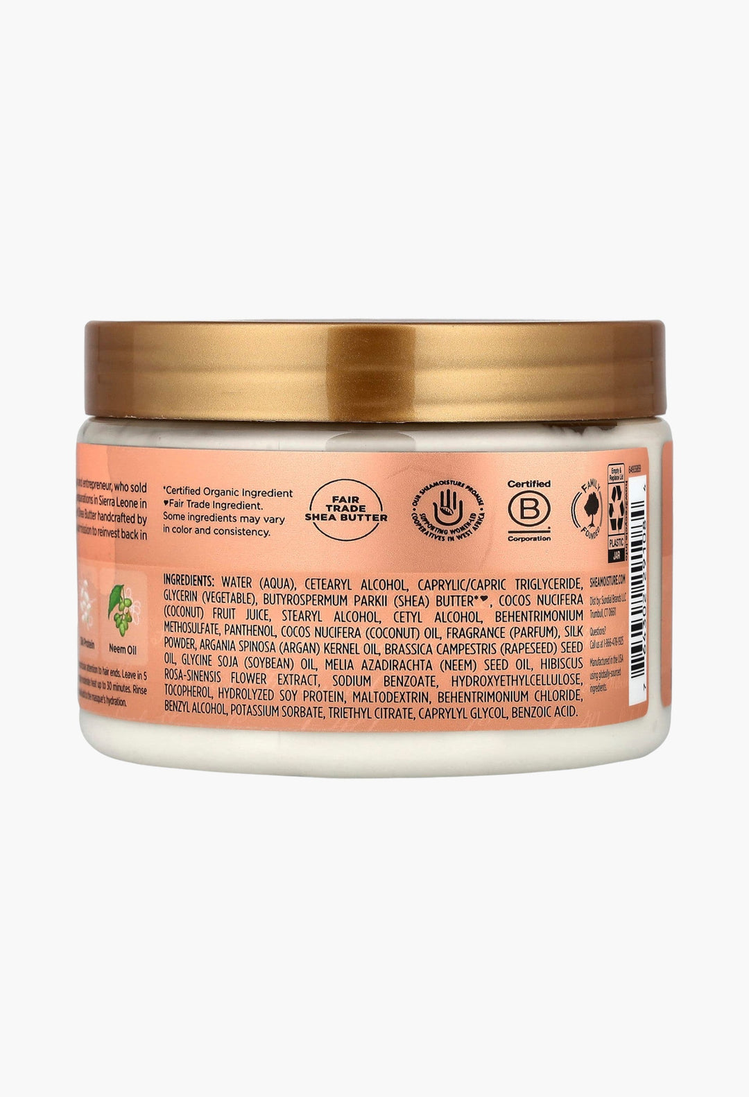 Curl & Shine Hair Masque, Coconut & Hibiscus
