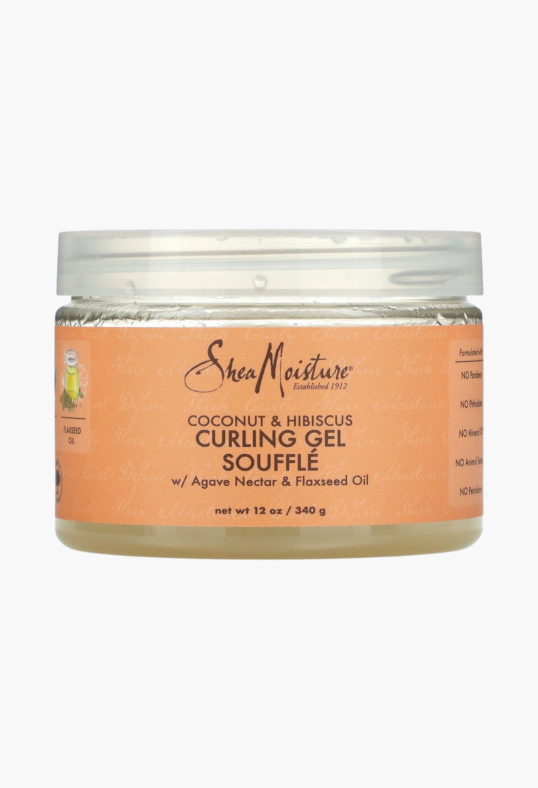 Curling Gel Souffle, Coconut & Hibiscus