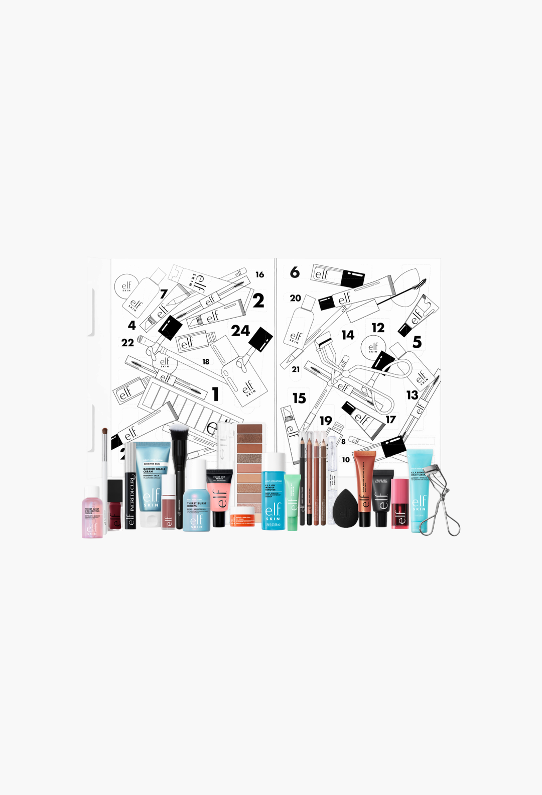 e.l.f. Cosmetics Express Your e.l.f. 24-Day Advent Calendar