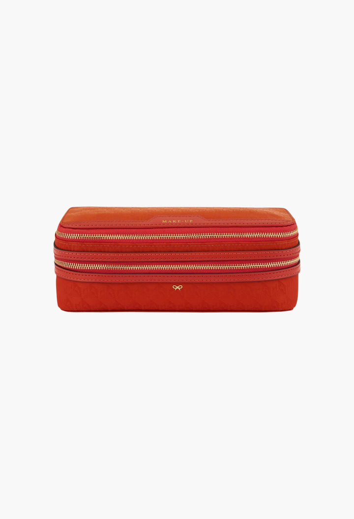 Make-Up Logo-Jacquard Nylon Pouch - GLAM MODA