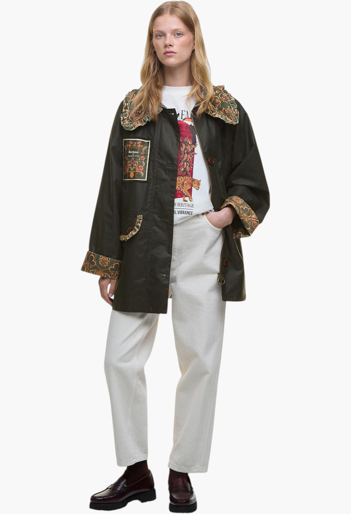 Maria-Clara Waxed Jacket - GLAM MODA