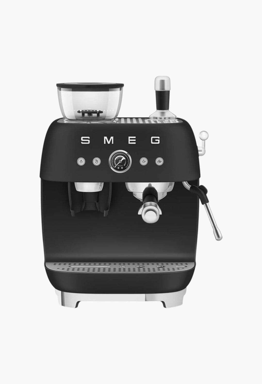 50's Style Espresso Coffee Machine With Grinder - GLAM MODA