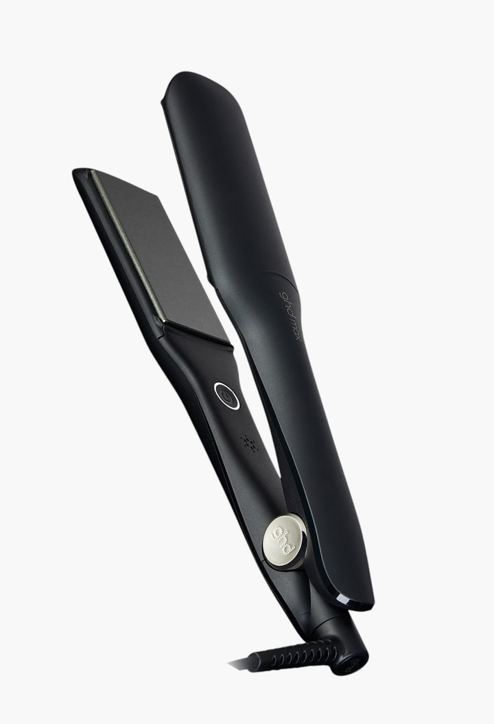 Max Wide Plate Hair Straightener - Black - GLAM MODA