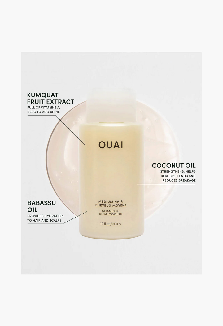 OUAI Medium Hair Shampoo & Conditioner Jumbo Set
