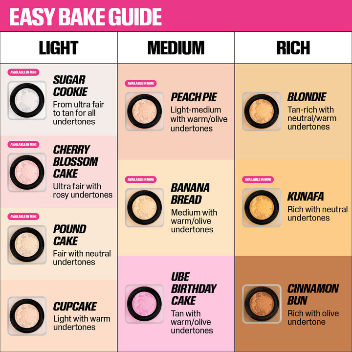 Mini Easy Bake Loose Baking & Setting Powder - GLAM MODA