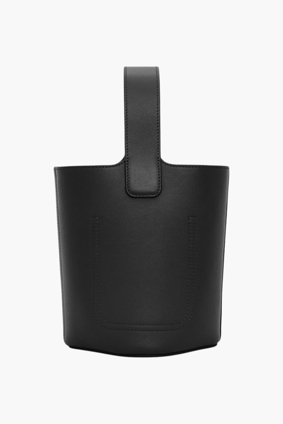 Mini Pebble Bucket Bag-Black - GLAM MODA