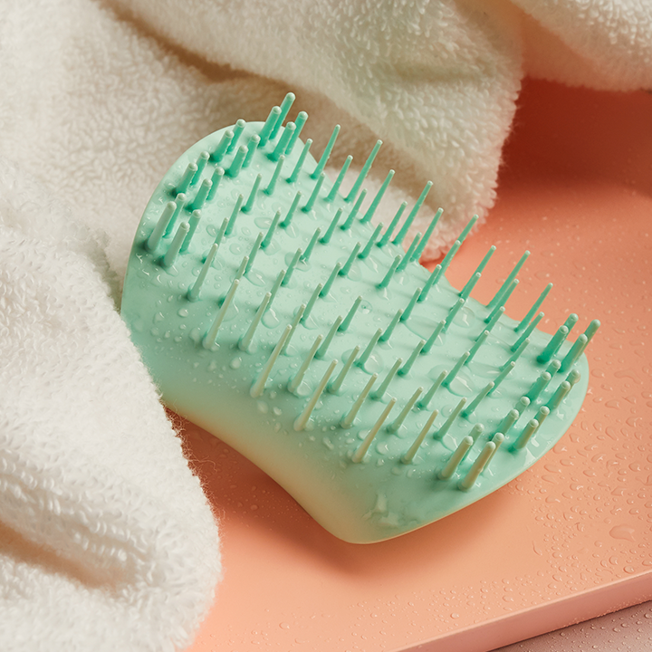 Mint Green Whisper - The Scalp Exfoliator & Massager - GLAM MODA