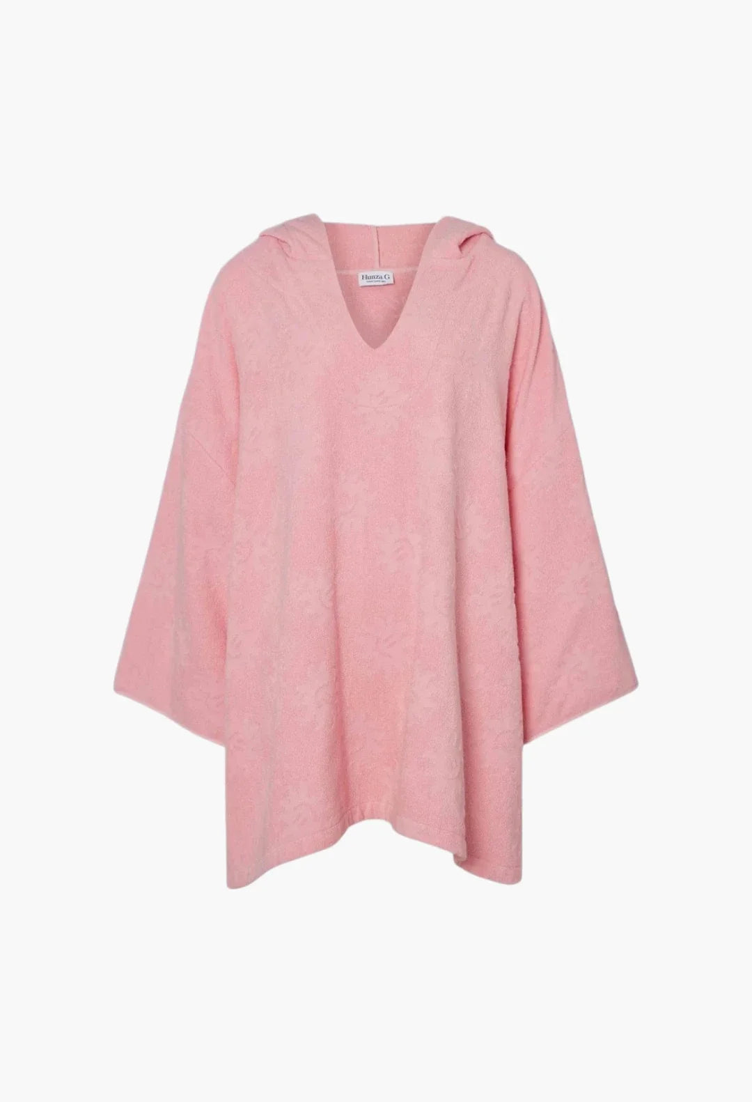 Sunny Towelling Hooded Poncho Ice Blue