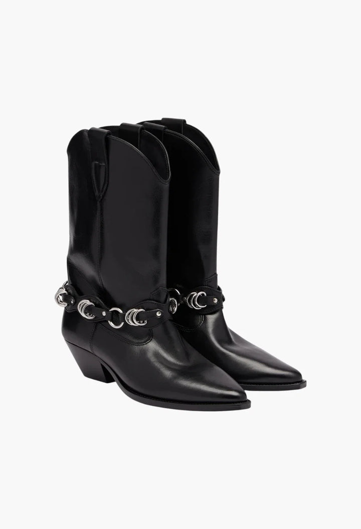 Duerto embellished leather cowboy boots