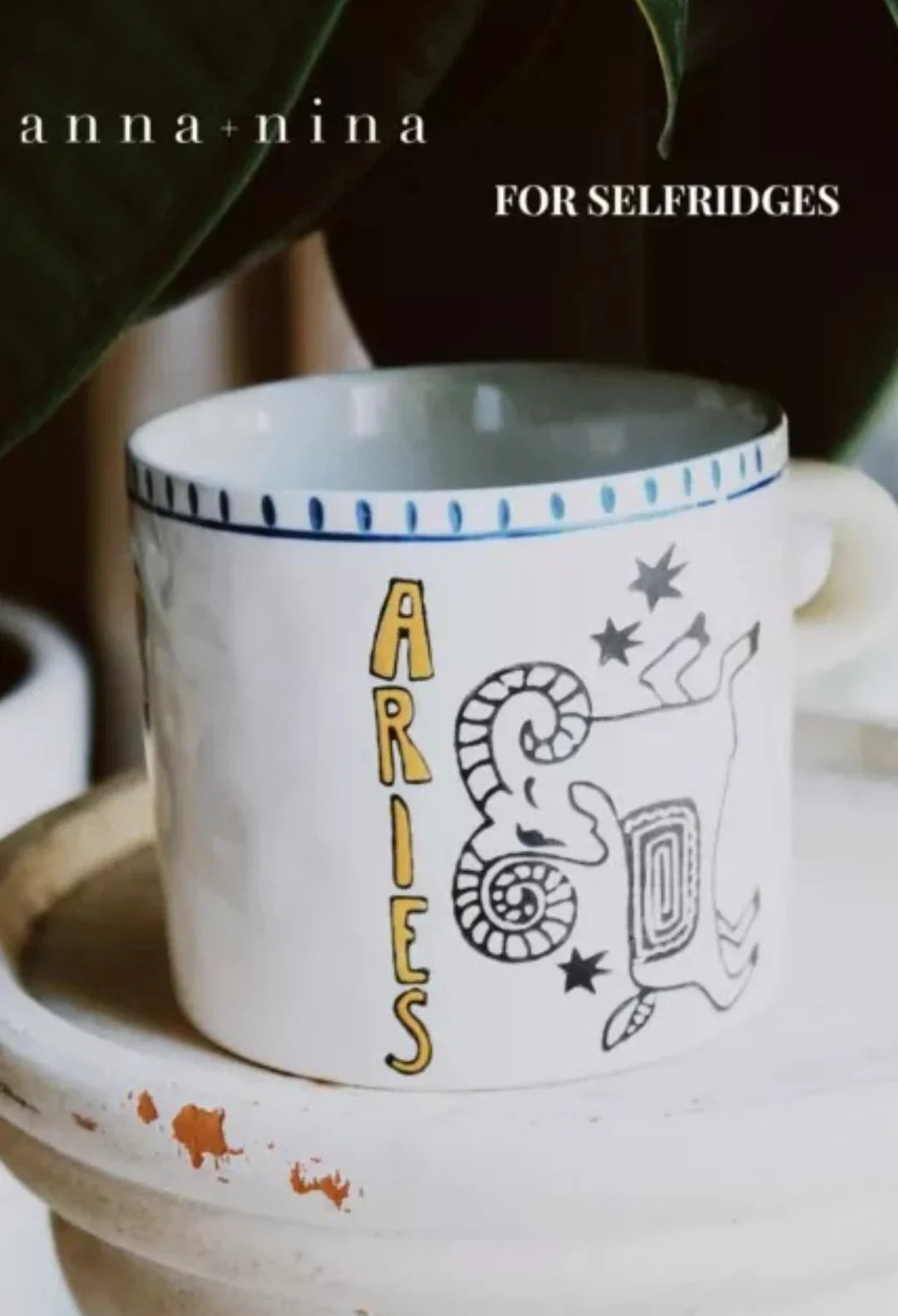 Zodiac Stoneware Mug