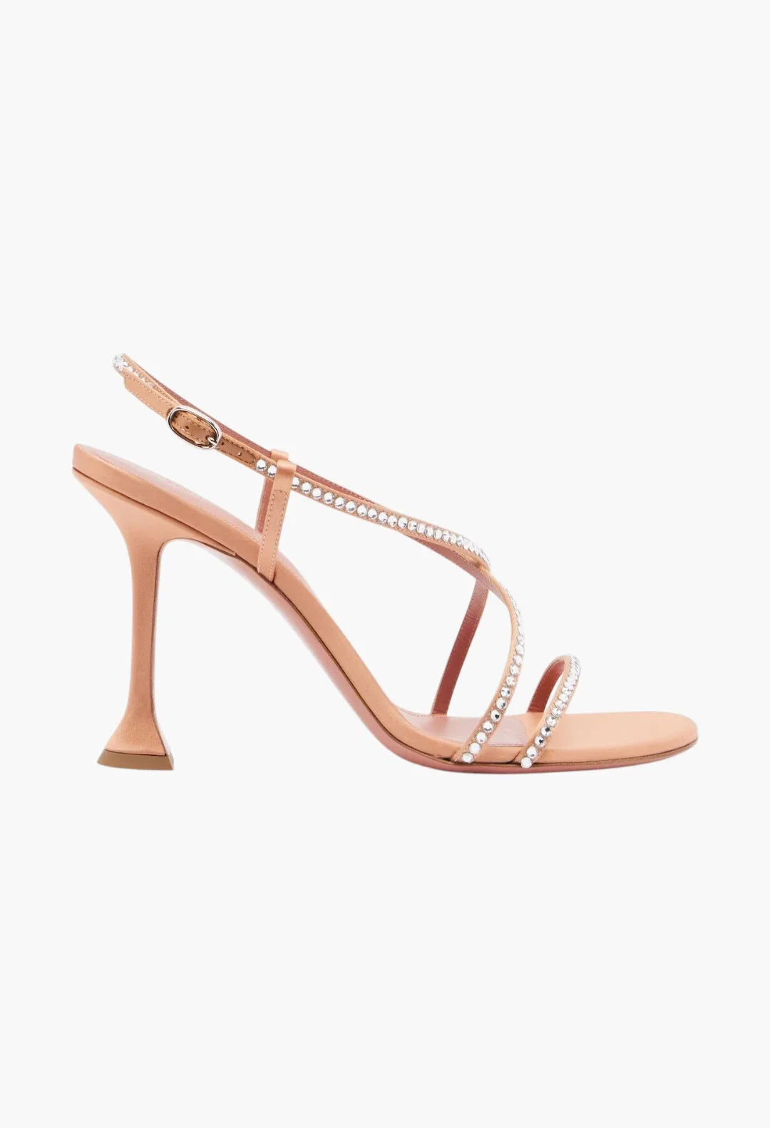 Sally crystal-embellished satin sandals
