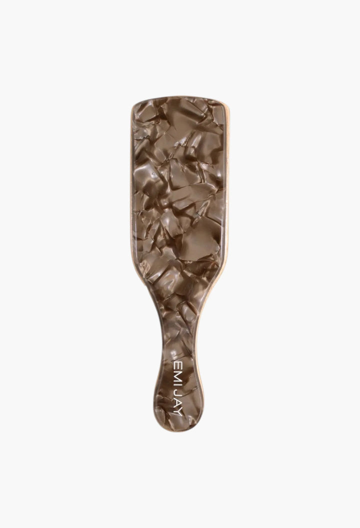 Mini Boar Bristle Brush in Lychee Baby