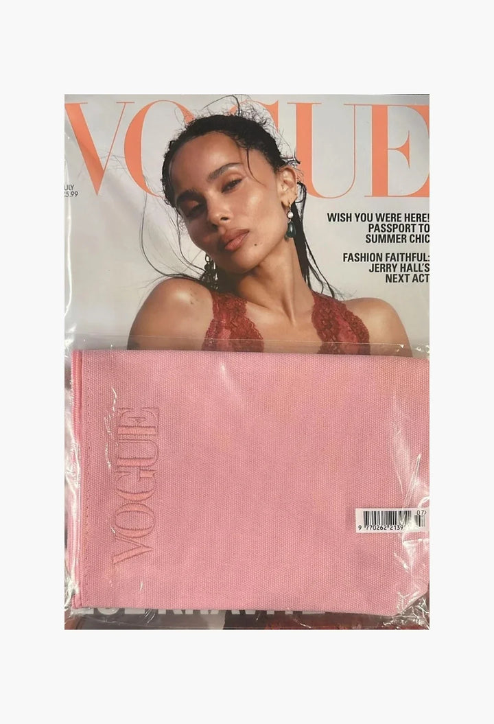 Featuring Zoe Kravitz + Vogue Pouch Pink Color