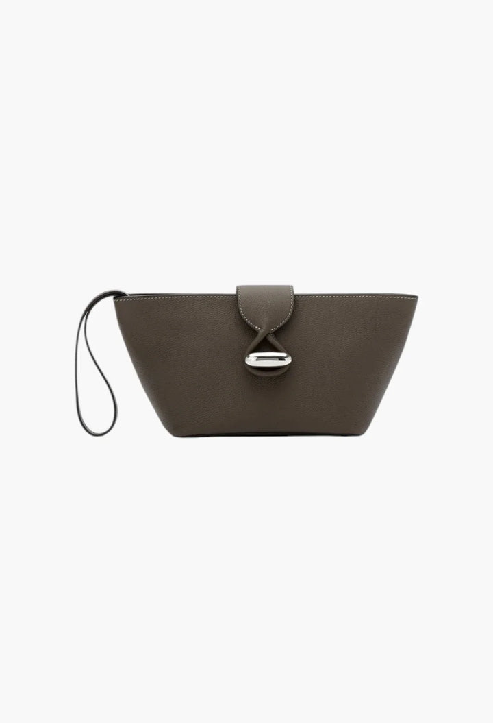 Anello Pouch in Raffia