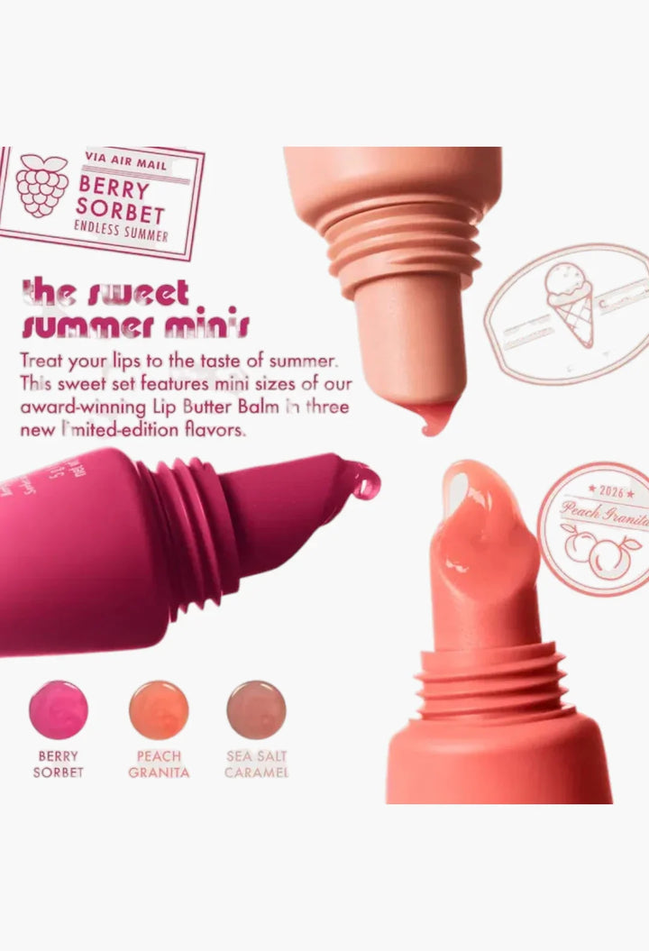 The Sweet Summer Minis Lip Butter Balm Trio Set