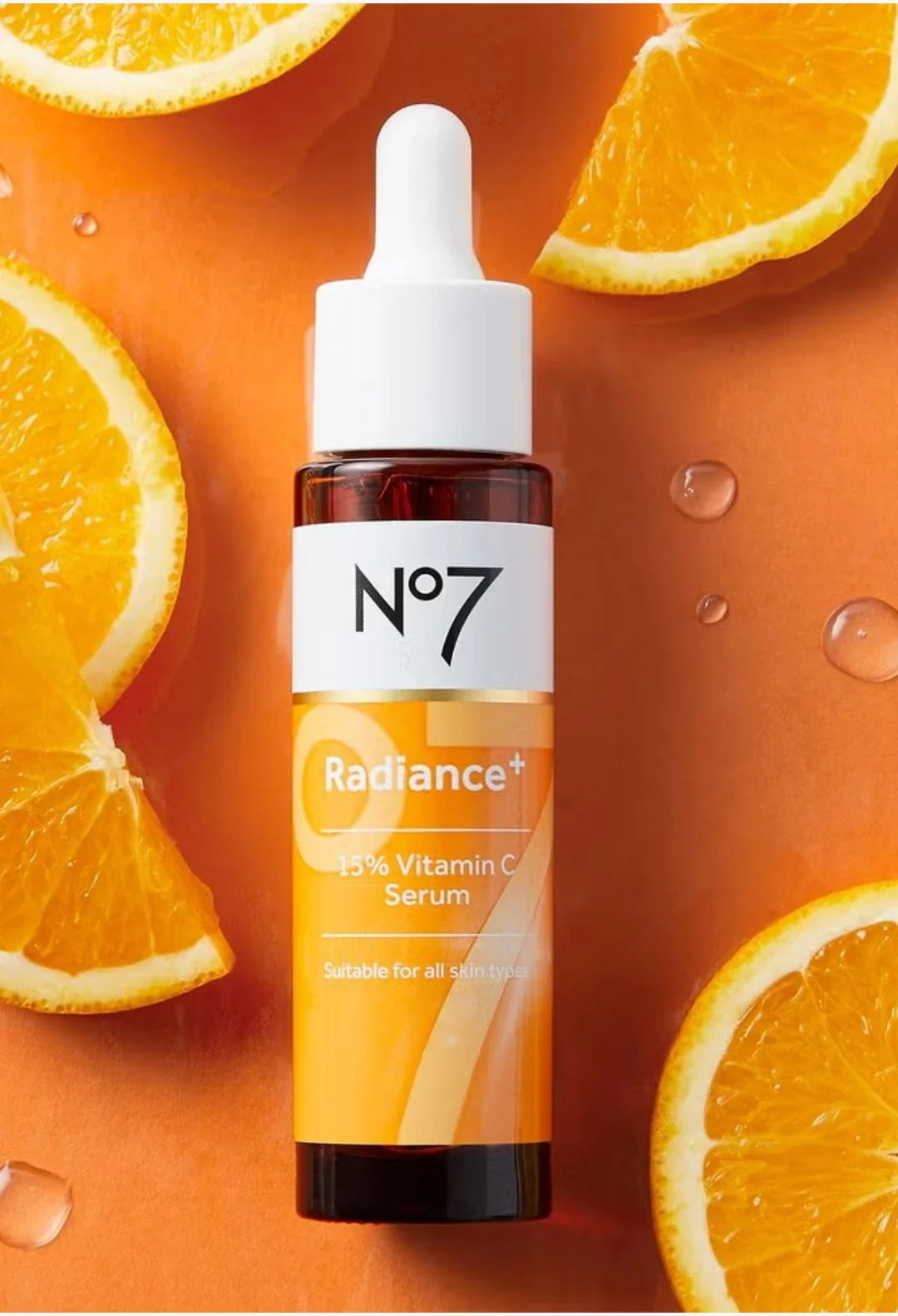 No7 Radiance+ 15% Vitamin C Serum 1 fl oz
