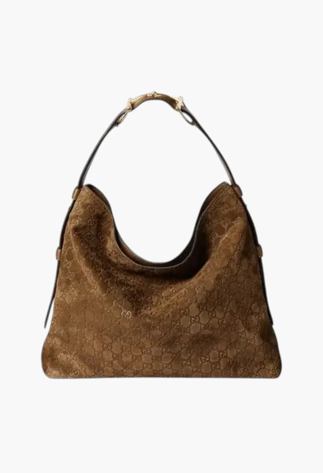Brown Suede - Gucci Beatrix Large Tote Bag