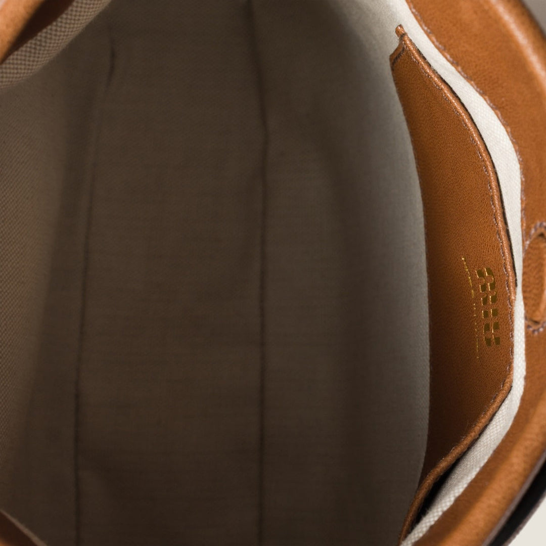 Oak - Nappa leather pouch - GLAM MODA