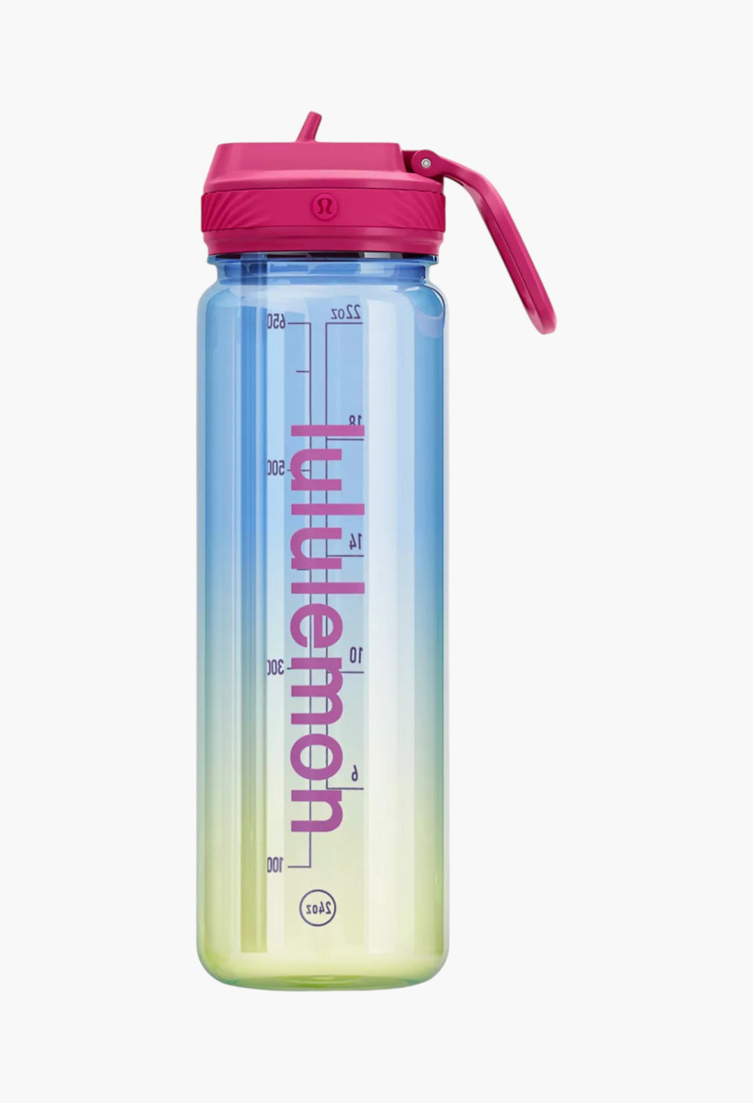 回溯生命透明瓶 24oz 吸管蓋