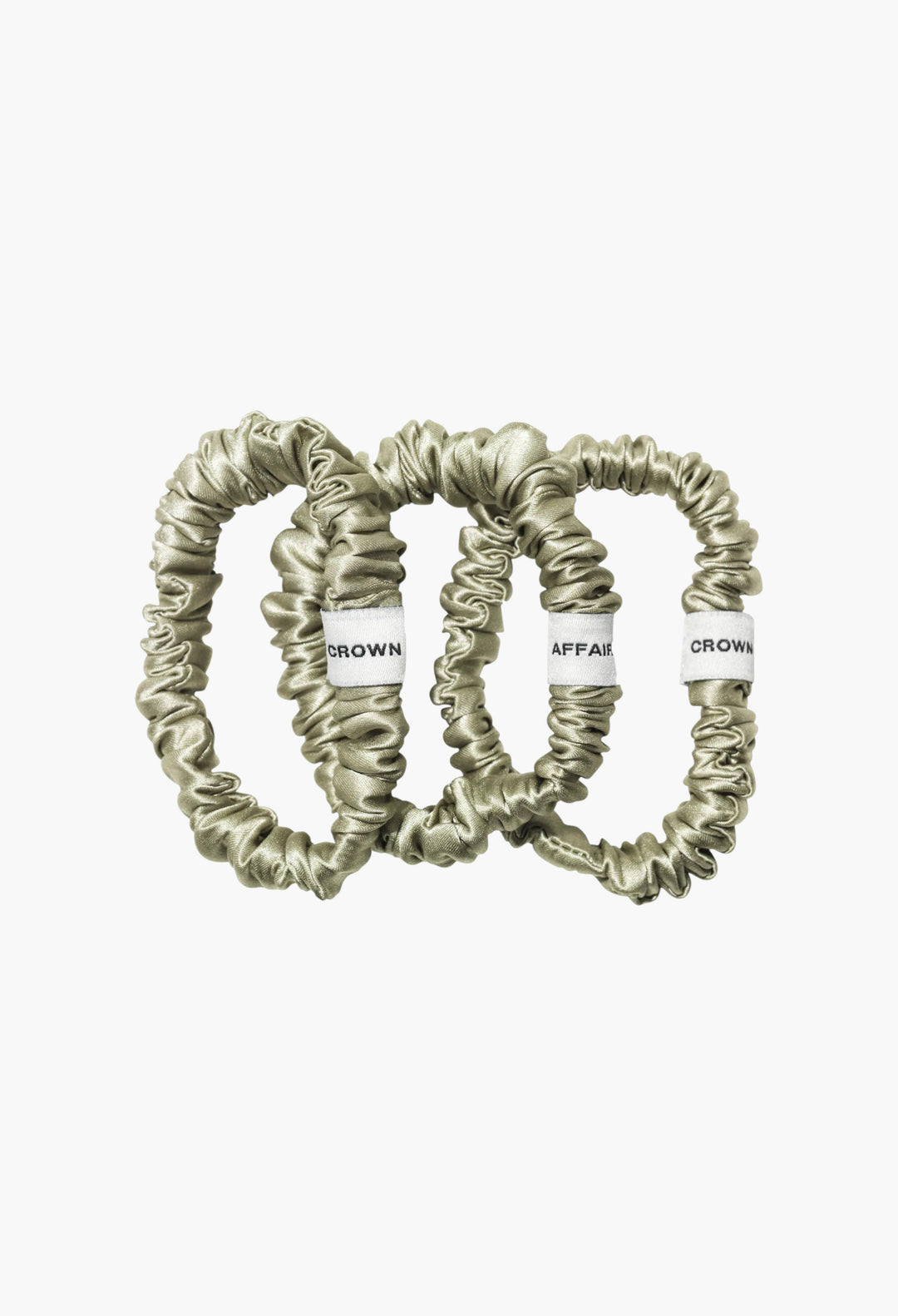 The Silk Scrunchie No. 001 Set - GLAM MODA