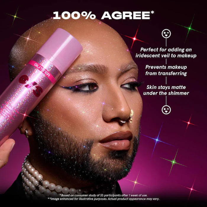 On 'Til Dawn Glitter Waterproof Setting Spray - GLAM MODA
