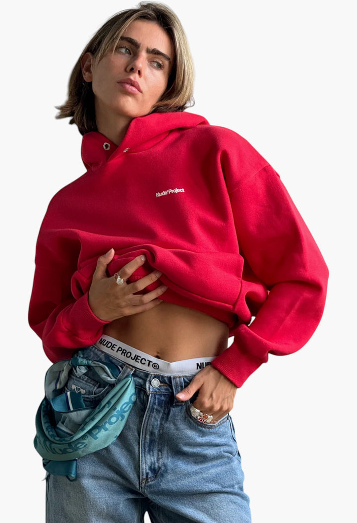 Origins Hoodie Red - GLAM MODA