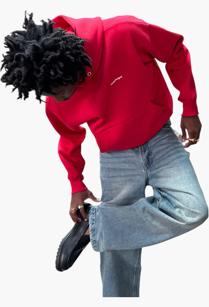 Origins Hoodie Red - GLAM MODA