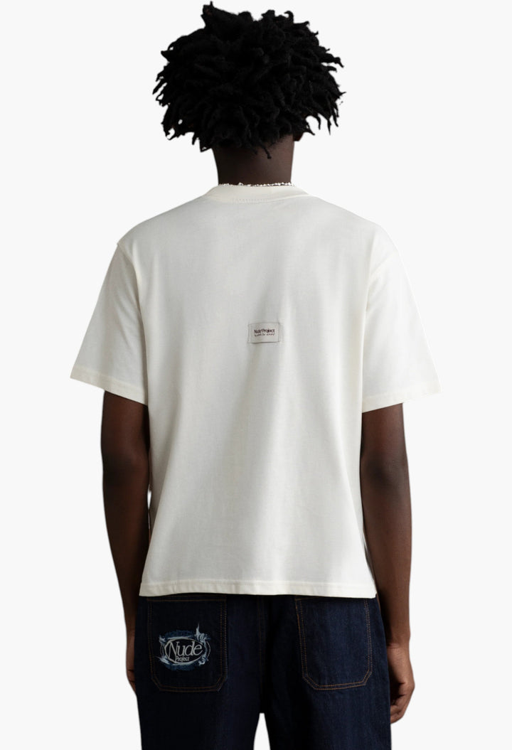 Origins Tee Marshmallow - GLAM MODA