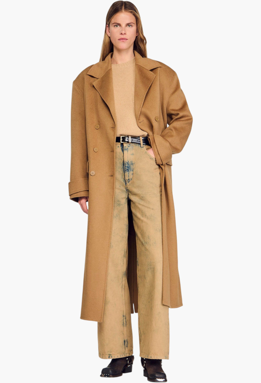 Oversized Wool Coat - GLAM MODA