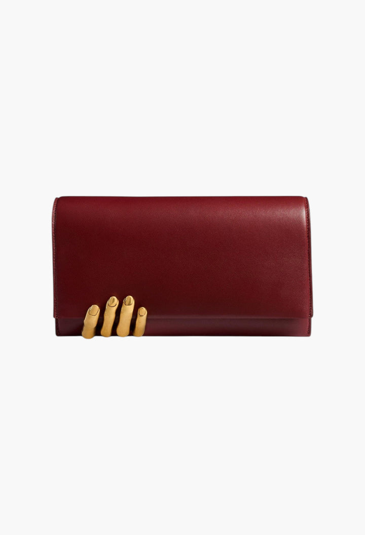 Sculpted Hand Clutch - GLAM MODA