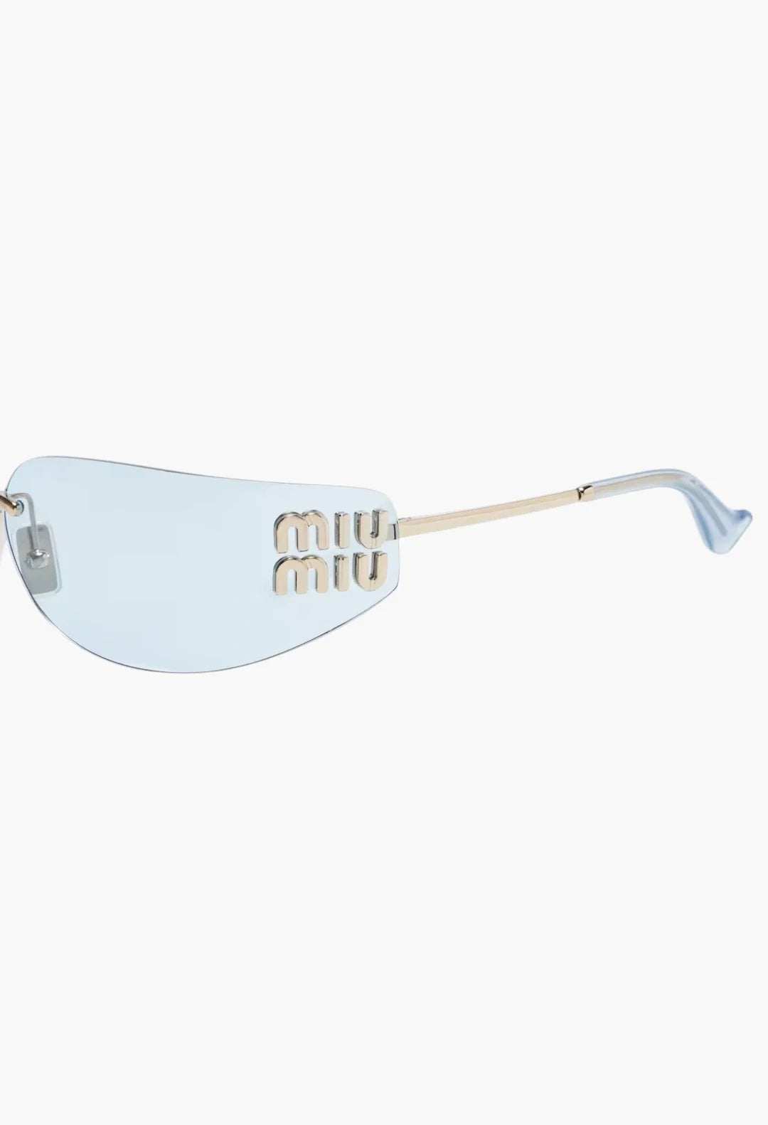 Logo Rectangular Sunglasses