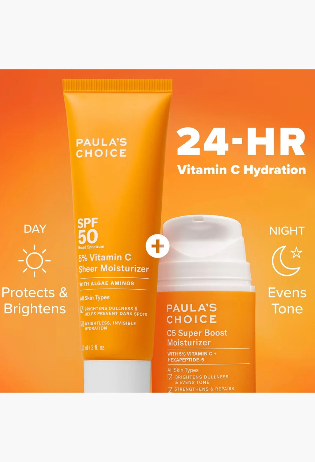 Paula's Choice 5% Vitamin C Sheer Moisturiser SPF50