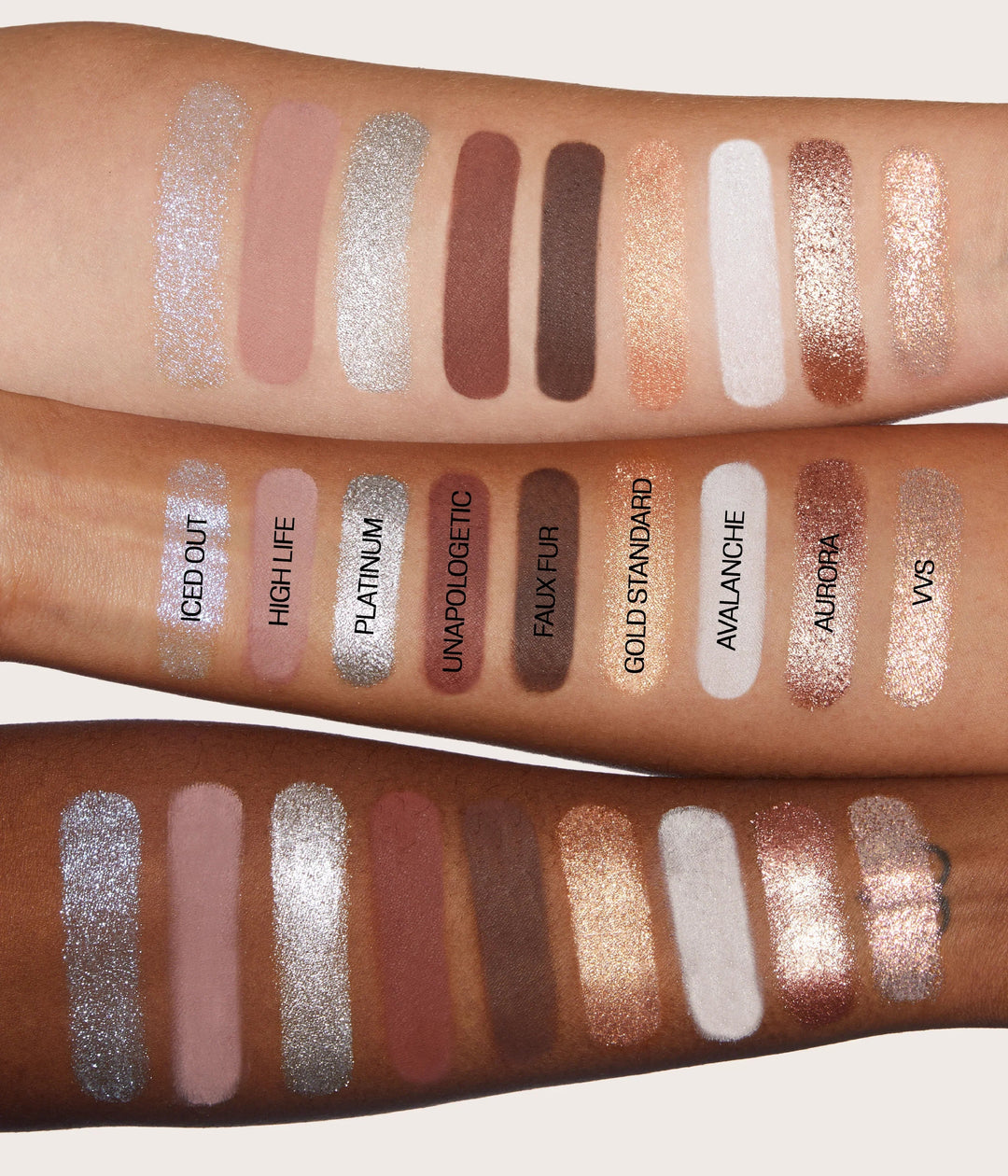 Huda Beauty US Icy Nude Eyeshadow Palette