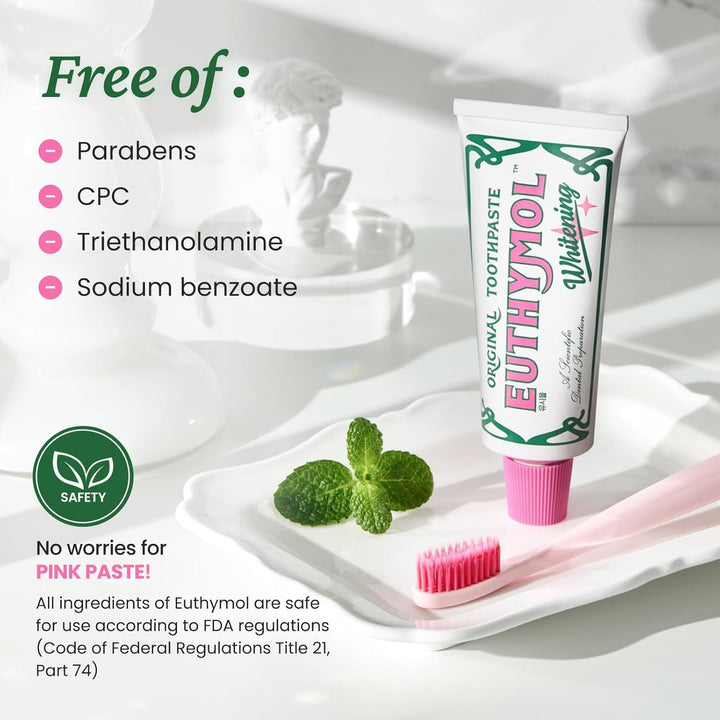 Euthymol Original Toothpaste Whitening - GLAM MODA