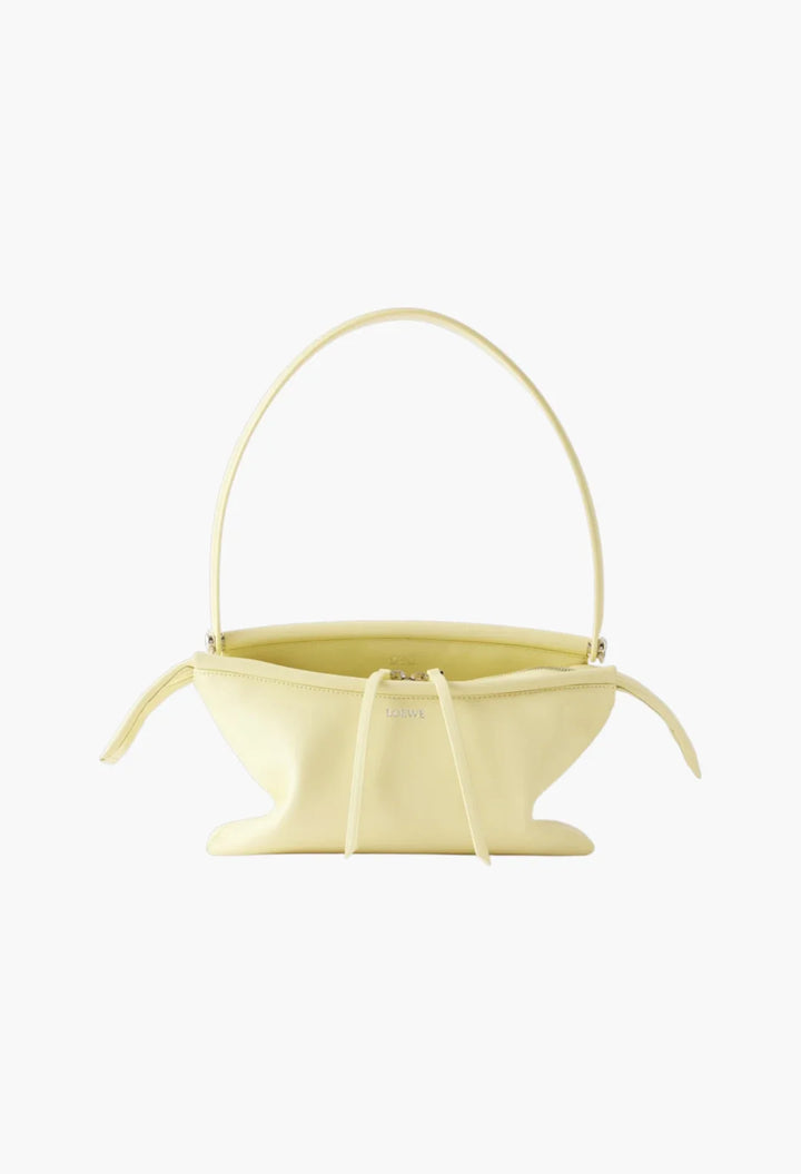 Whisker leather shoulder bag