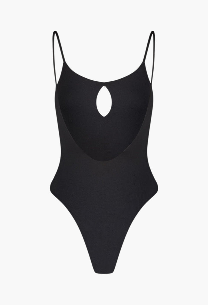 Pearl One-Piece in Black - GLAM MODA