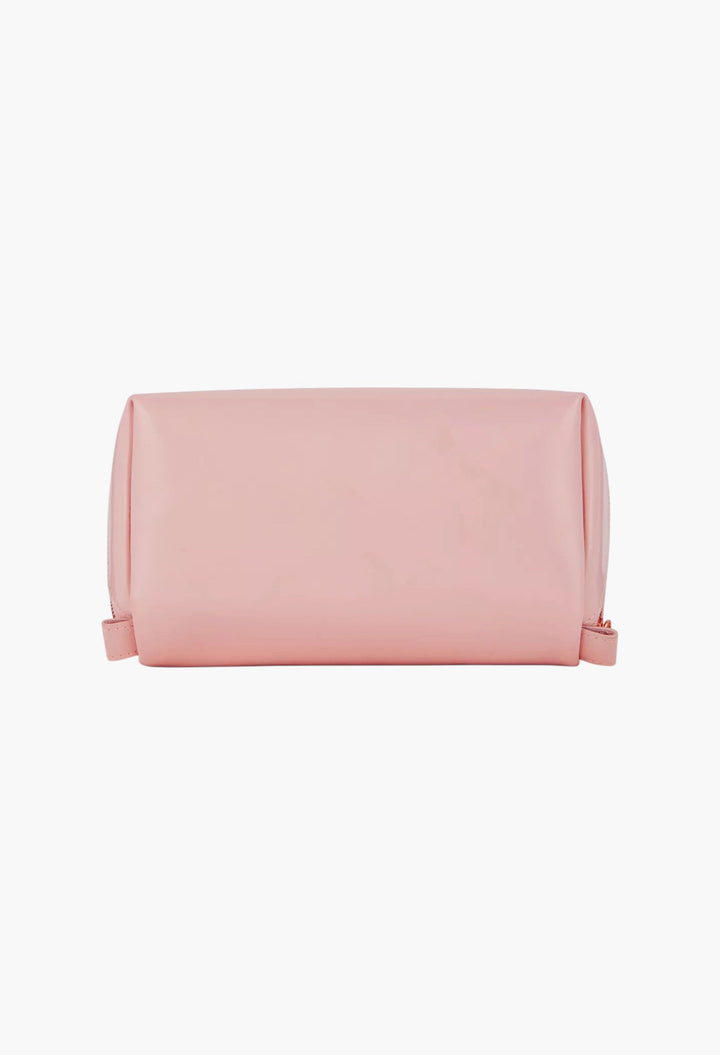 Pillow Talk Logo-Print Woven Make-Up Bag - GLAM MODA