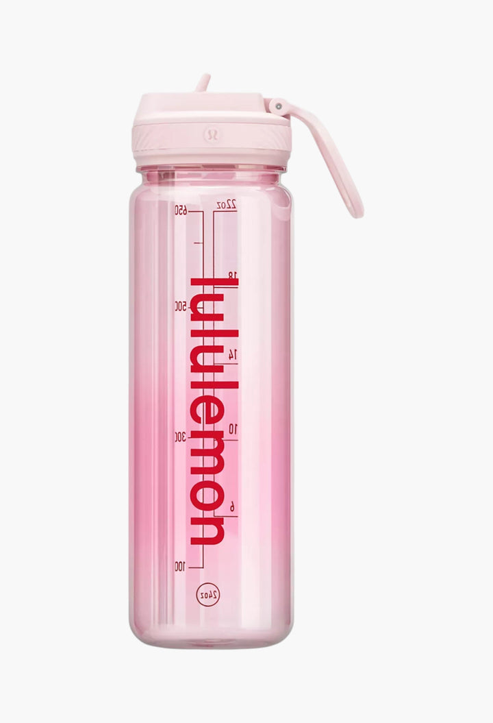 回溯生命透明瓶 24oz 吸管蓋