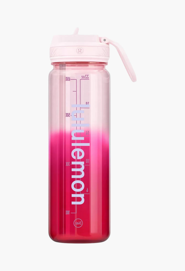 回溯生命透明瓶 24oz 吸管蓋