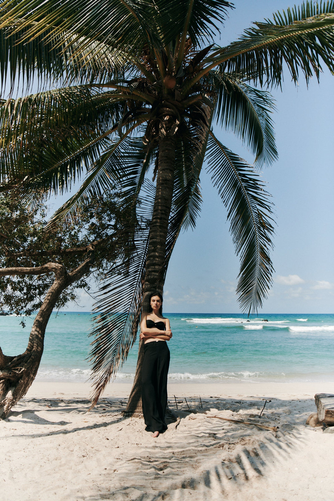 Playa Pants with Pearl - GLAM MODA