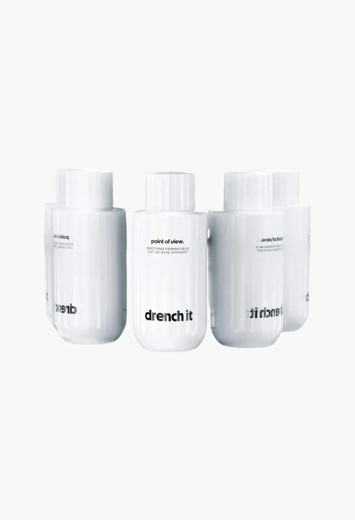 Soothing priming milk with rice water