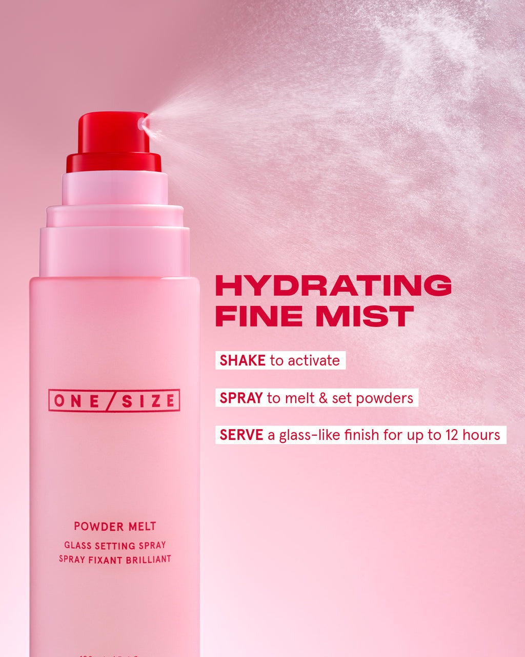 Powder Melt Glass Setting Spray - GLAM MODA