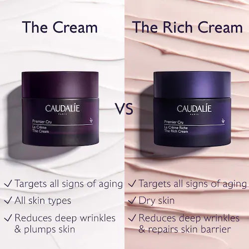 Premier Cru Anti Aging Refillable Cream Moisturizer with Hyaluronic Acid - GLAM MODA