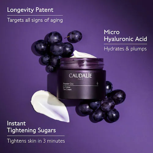 Premier Cru Anti Aging Refillable Cream Moisturizer with Hyaluronic Acid - GLAM MODA