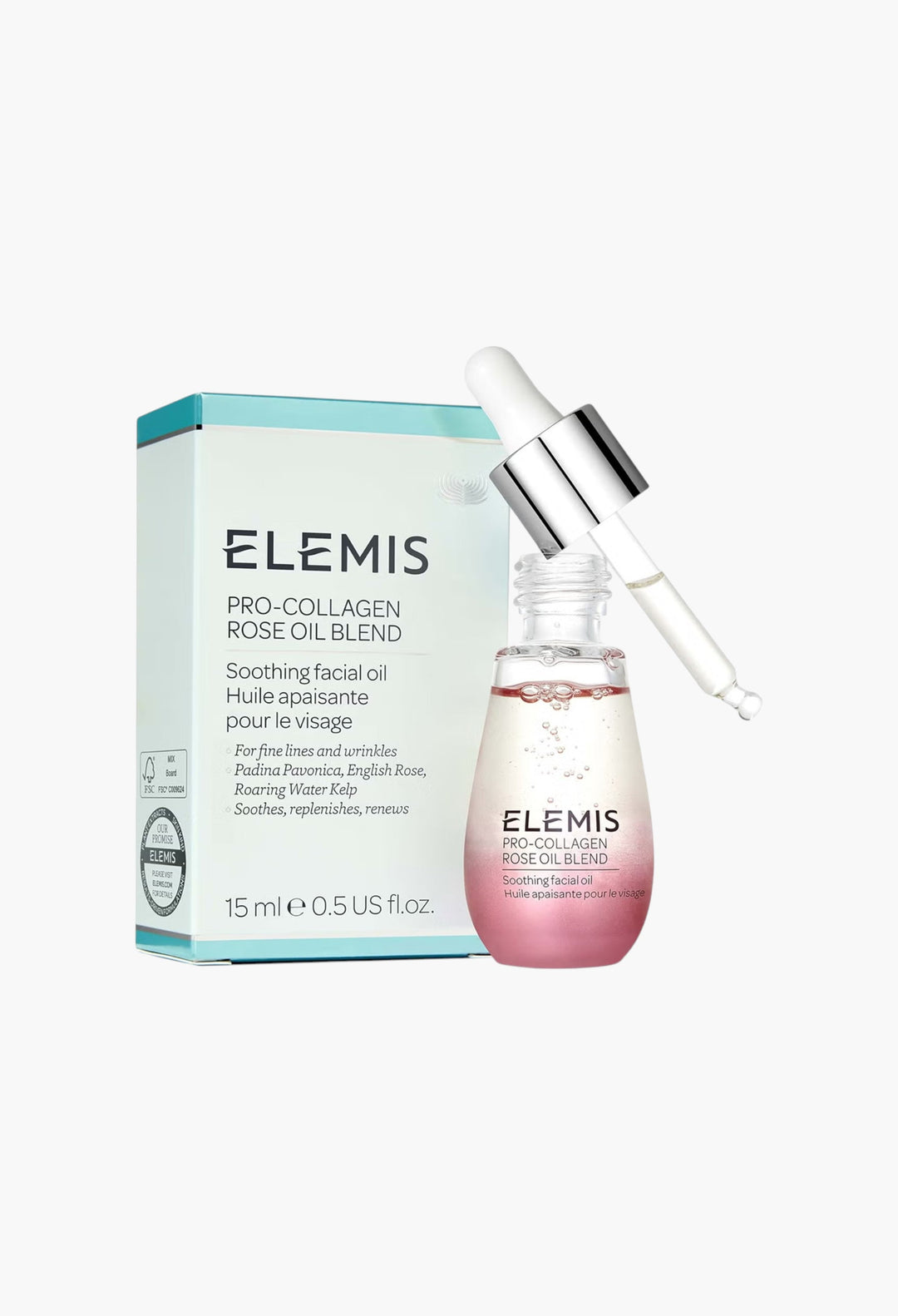 Pro-Collagen Rose Facial Oil 15ml - GLAM MODA