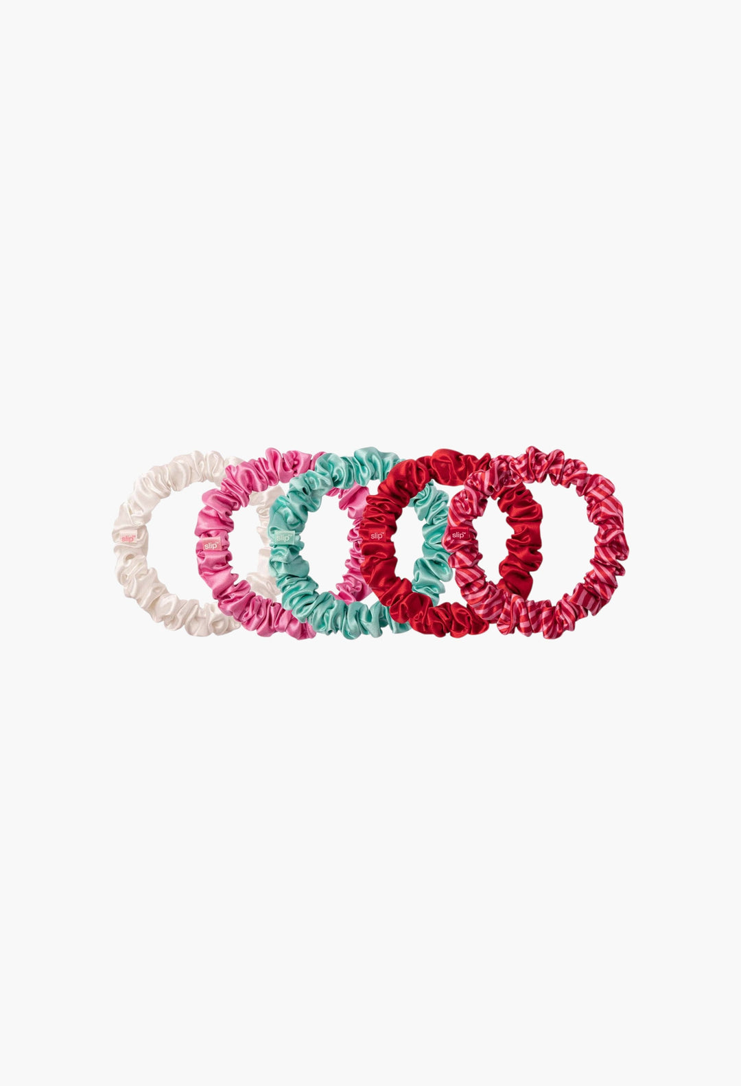 Pure Silk Midi Scrunchies - Gelati - GLAM MODA