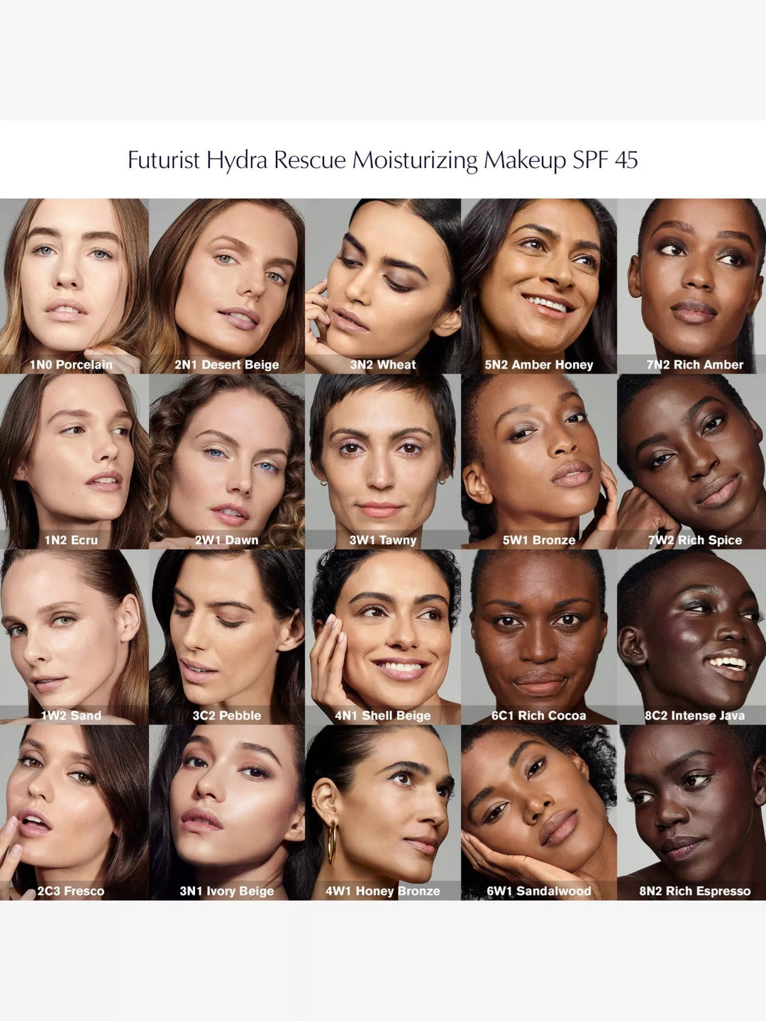 Futurist Hydra Rescue Moisturizing Makeup Spf45 35ml - GLAM MODA