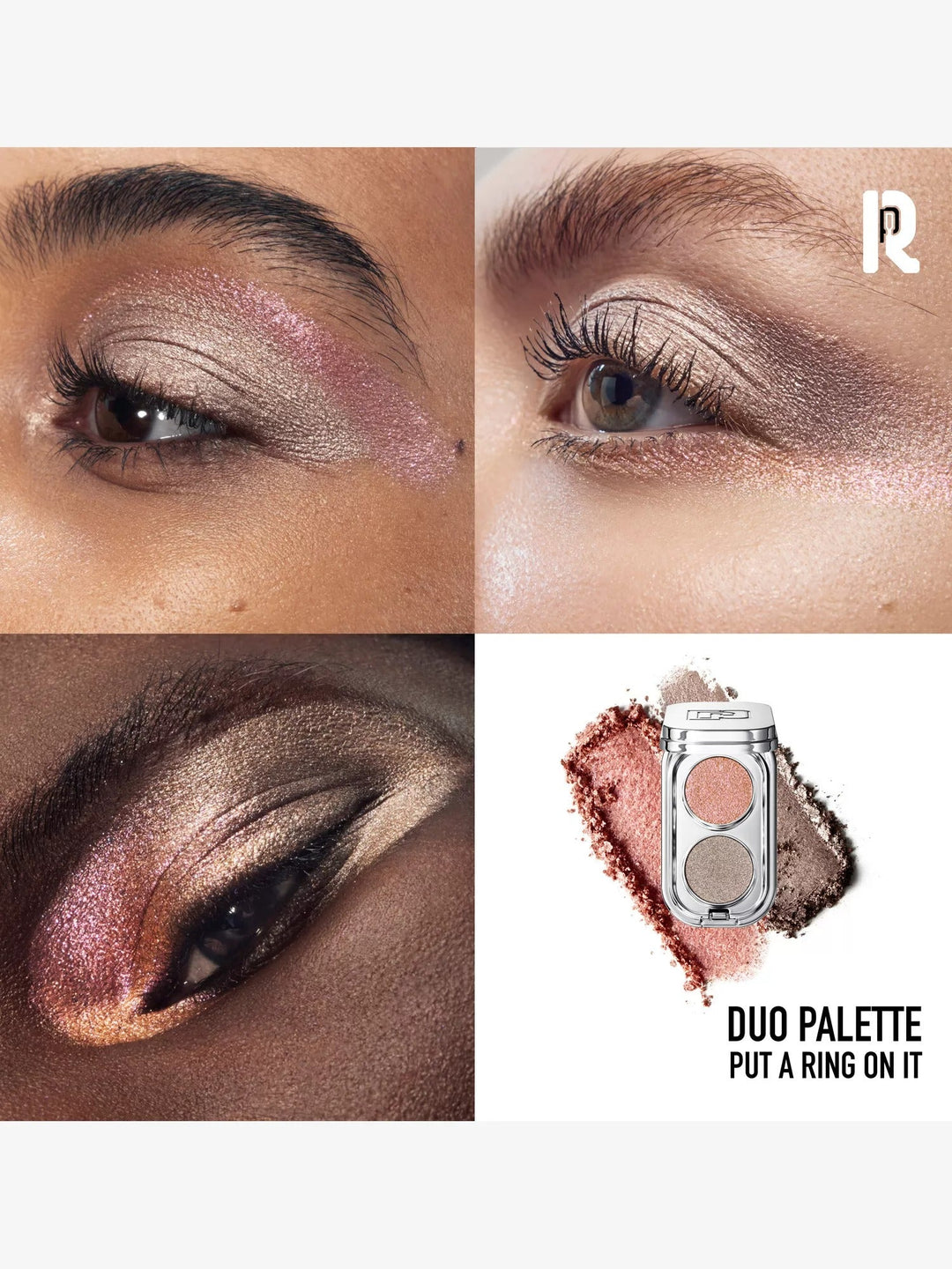 Highly Pigmented Mini Eyeshadow Palette 1.3g - GLAM MODA