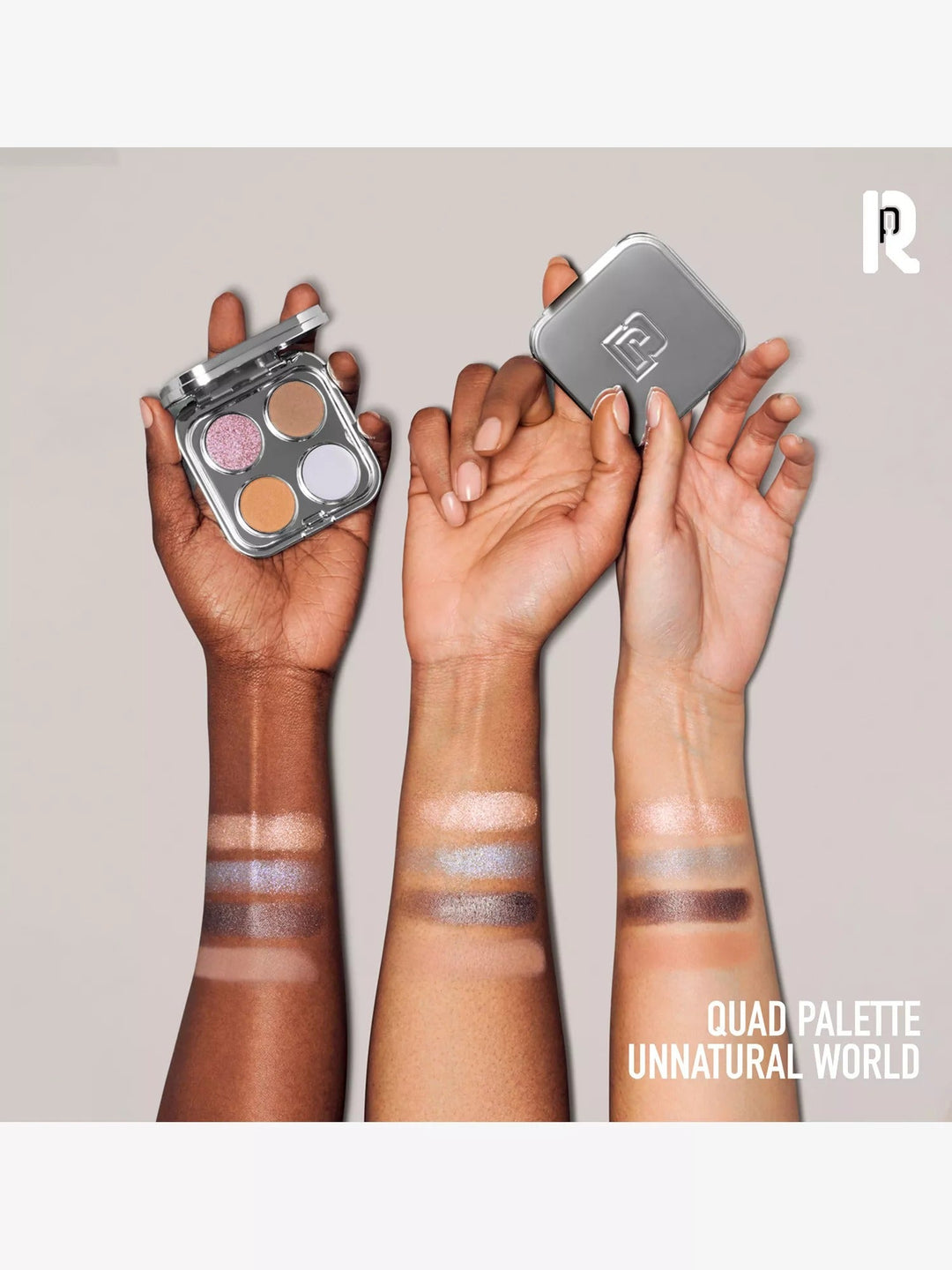 Multi-Finish Eyeshadow Palette Quad 2.3g - GLAM MODA