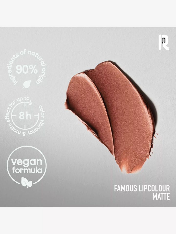 Famous Lipcolour Matte Hydrating Lipstick 3g - GLAM MODA